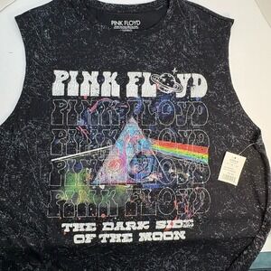 Pink Floyd Dark Side of the Moon Black Beauty Sleeveless Tank XXL M657PF1041